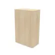 Tour de rangement ouverture à gauche H1300 acacia clair