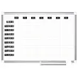 Planning magnétique Kanban - 120 x 90 cm - Cases 5 x 2,5 cm - BI OFFICE