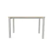 Bureau BRUXELLES 120 x 80 acacia - pieds aluminium