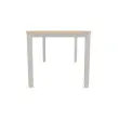 Bureau BRUXELLES 180 x 80 acacia - pieds  aluminium 