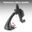 Support Smartphone de voiture avec ventouse