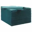 125 serviettes double &eacute;paisseur - 33x33cm - Bleu - DUNI 