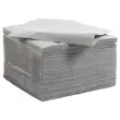 125 Serviettes ouatées - 2 plis - 33 x 33 cm - Gris - DUNI