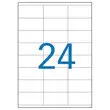 100 Planches d'étiquettes multiusages 70x35 mm - APLI