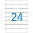 100 Planches d'étiquettes multiusages - 70x37 mm - APLI