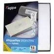 100 Planches d'&eacute;tiquettes multi-usages - 210x297 mm - APLI 