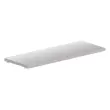 Étagère alu en métal pour armoire haute bicolore L.120 cm