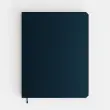 Carnet de Kempen large ligné Ashblack - Noir