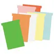 100 Fiches T pour planning - Taille 4 - Blanc - NOBO 