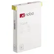 100 Fiches T pour planning - Taille 4 - Jaune - NOBO