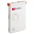 100 Fiches T pour planning - Taille 4 - Orange - NOBO