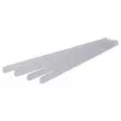 25 Baguettes &agrave; relier - 6 mm - Cristal - Pavo 