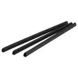 25 Baguettes &agrave; relier - 6 mm - Noir - Pavo 