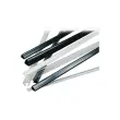 25 Baguettes &agrave; relier - 6 mm - Noir - Pavo 
