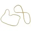 Sachet de 1 kg de bracelets élastiques étroits en caoutchouc - Blond - 150 mm - SIGN