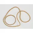 Sachet de 1 kg de bracelets élastiques étroits en caoutchouc - Blond - 150 mm - SIGN