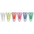 100 Trombones plastique 25mm - Coloris assortis - SIGN 