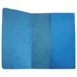 10 Chemises pochettes carte lustrée avec soufflet 250 g