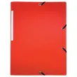 Chemise 3 rabats à élastiques en polypropylène - rouge - ACCESS
