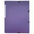 Chemise 3 rabats à élastiques en polypropylène - violet - ACCESS