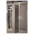 Vestiaire d'atelier ind.salissante,1 col, H180x L40xP50 cm gris/gris 