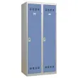 Vestiaire d'atelier industrie salissante - 2 colonnes - Gris/bleu - VINCO INDUSTRIES