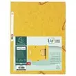 Chemise 3 rabats à élastiques carte lustrée - Jaune - EXACOMPTA