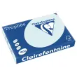 Ramette de 250 feuilles de papier couleurs pastel Trophée A3 -160g - bleu - CLAIREFONTAINE