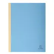 25 Chemises dos toil&eacute; Forever 320g - 24 x 32 cm - Bleu fonc&eacute; - EXACOMPTA 