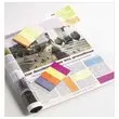 Marque-pages papier 2 x 5 cm - 4 couleurs vives - FIDUCIAL 