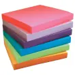 6 Blocs notes repositionnables - 7,6 x 7,6 cm - Couleurs vives assorties - FIDUCIAL