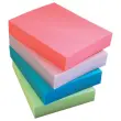 12 Blocs notes repositionnables - 3,8 x 5,1 cm - Couleurs vives assorties - FIDUCIAL