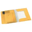 Chemise 3 rabats &agrave; &eacute;lastique Cosy en polypropyl&egrave;ne durable - Format A4 - Jaune - LEITZ 