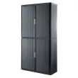 Armoire rideaux EasyOffice - Anthracite - PAPERFLOW