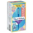36 (30+6 offerts) Feutres Flair Original - bleu - PAPERMATE 