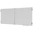 Tableau blanc triptyque UNITE PLUS - Surface émaillée - 100 x 200 cm - Legamaster