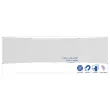 Tableau blanc triptyque UNITE PLUS - Surface émaillée - 100 x 200 cm - Legamaster