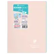 Cahier spirale KOVERBOOK Blush A4 160 pages,5X5,90g