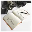 Carnet broché Rhodiarama A5 160 pages - couverture souple - noir - RHODIA