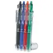 4 Stylos-billes gel FriXion Ball Clicker 07 - Effaçables - Pointe moyenne - Coloris assortis - Pilot