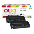 2 Toners éq. HP CF280X - Haute capacité - Noir - OWA