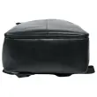 Sac à dos pour ordinateur 15.6" Exactive en cuir noir