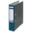 Classeurs &agrave; levier carton marbr&eacute; - Dos 8 cm  - bleu - LEITZ 