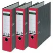 Classeurs à levier carton marbré - Dos 8 cm - rouge - LEITZ