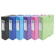6 Bo&icirc;tes de classement Iderama  - Dos 8 cm assortis - EXACOMPTA 