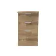 Caisson de bureau 3 tiroirs - Chêne veiné - P 60 cm