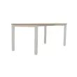 Bureau 180 x 80 chêne veiné - pieds aluminium