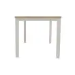 Bureau 180 x 80 chêne veiné - pieds aluminium