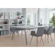 Table rectangulaire 200x120 Hêtre / Piét.Anthracite