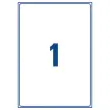 &Eacute;tiquettes de masquage laser AVERY 199,6x 289,1 mm 25f x 25 &eacute;tiquettes 